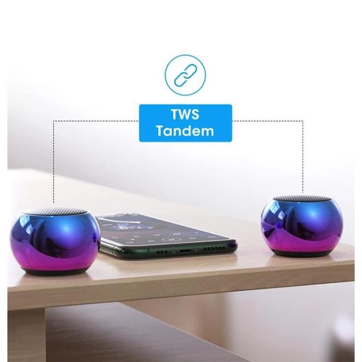 Small Gun Metal Bluetooth Speaker