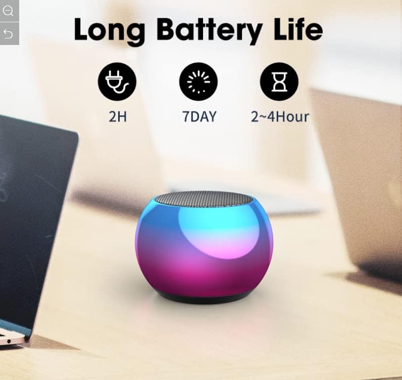 Small Gun Metal Bluetooth Speaker