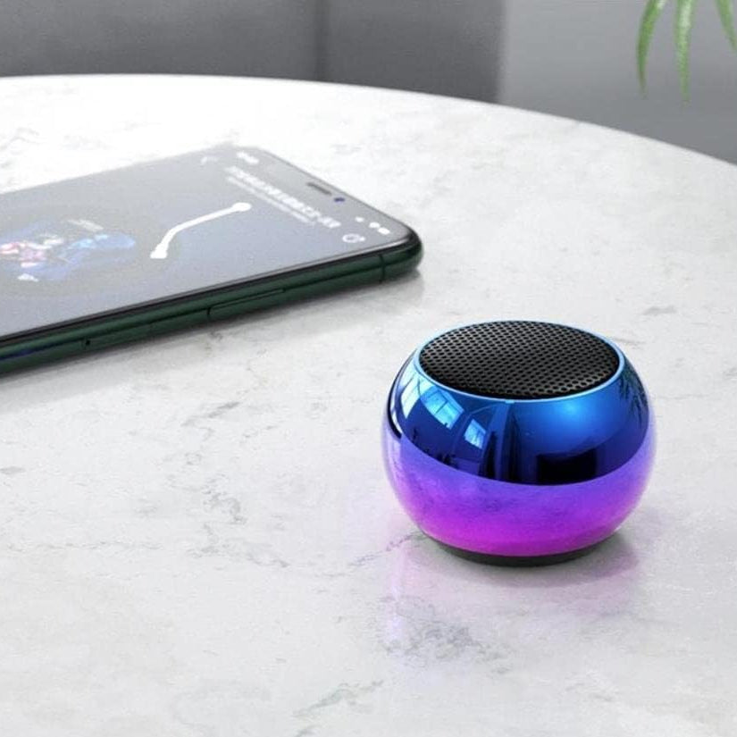 Small Gun Metal Bluetooth Speaker