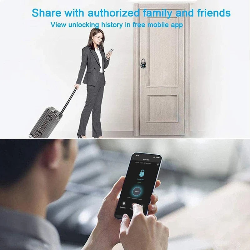 Smart Fingerprint Padlock