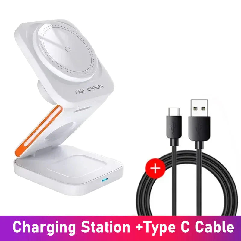 3 In 1 Foldable Charging Station