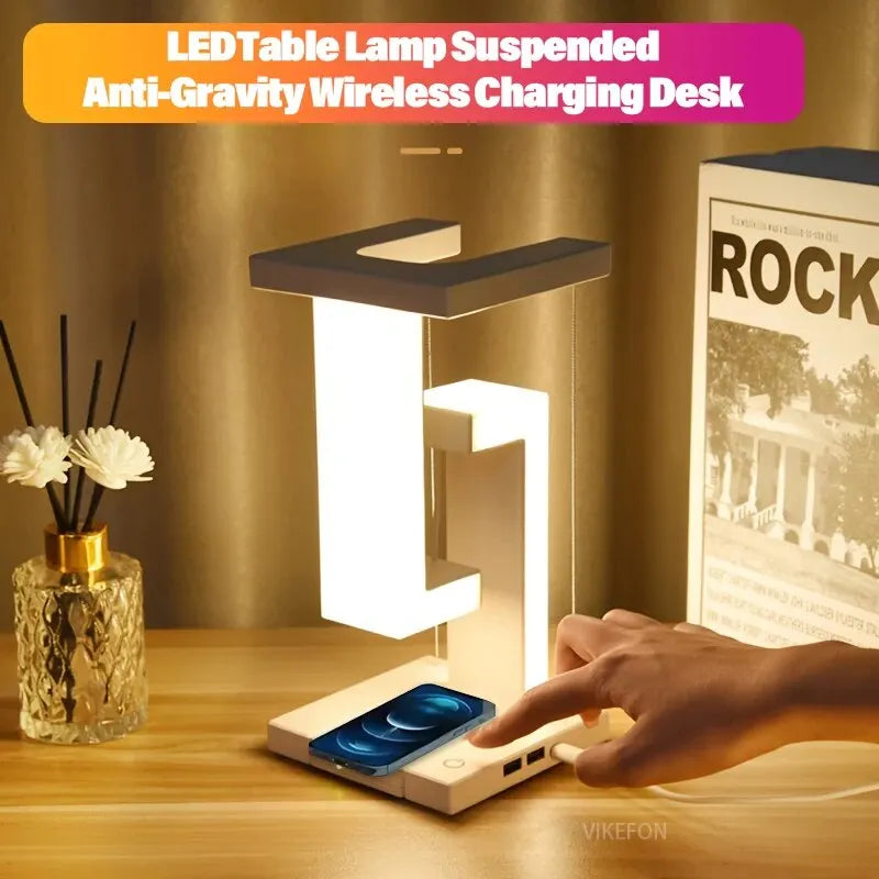 Anti Gravity LED Night Light Charger Pad