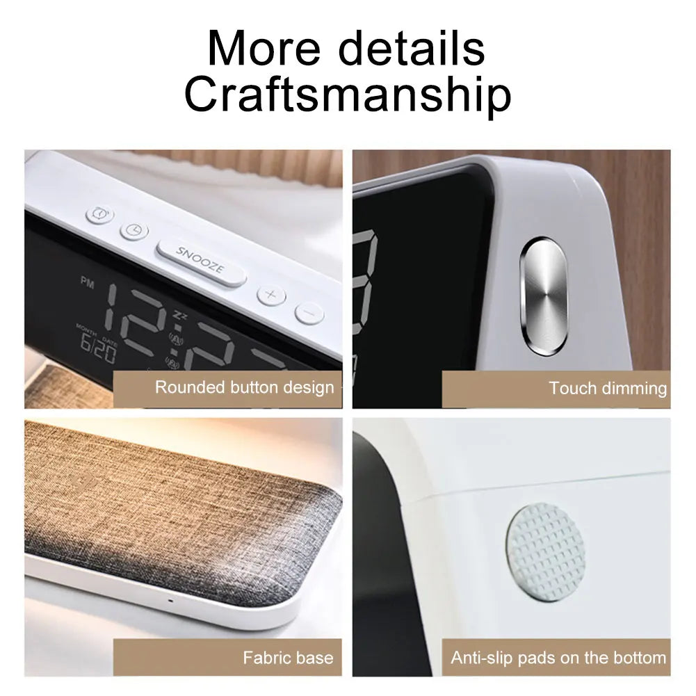 3 In 1 Nightstand Lamps