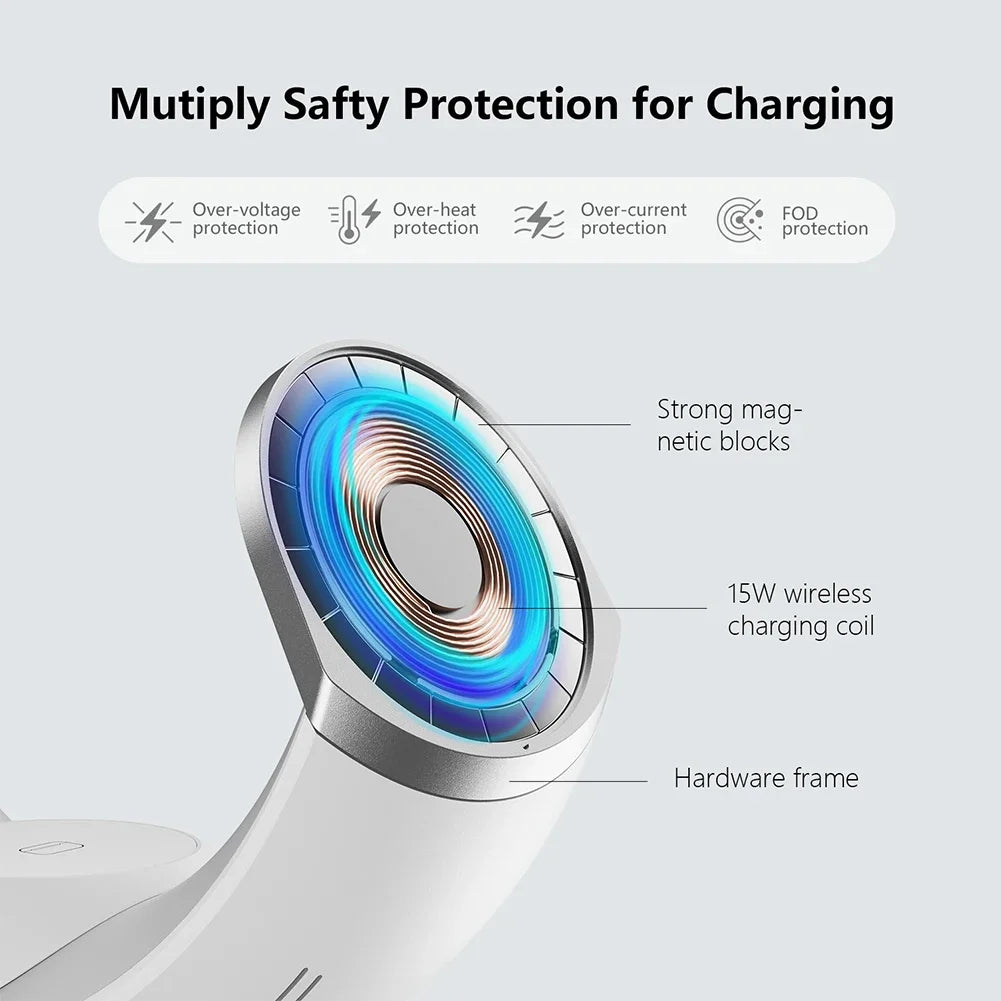 4 in 1 Magnetic Wireless Charger Station
