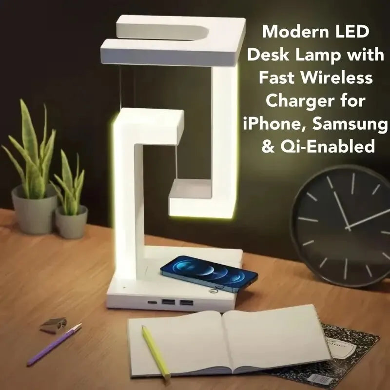 Anti Gravity LED Night Light Charger Pad