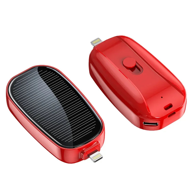 Mini Solar Key Power Bank