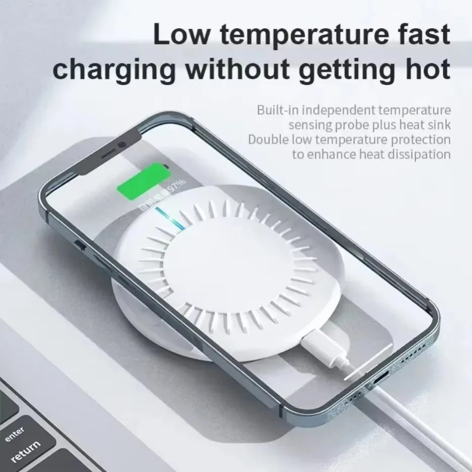 30W Fast Wireless Charger Pad