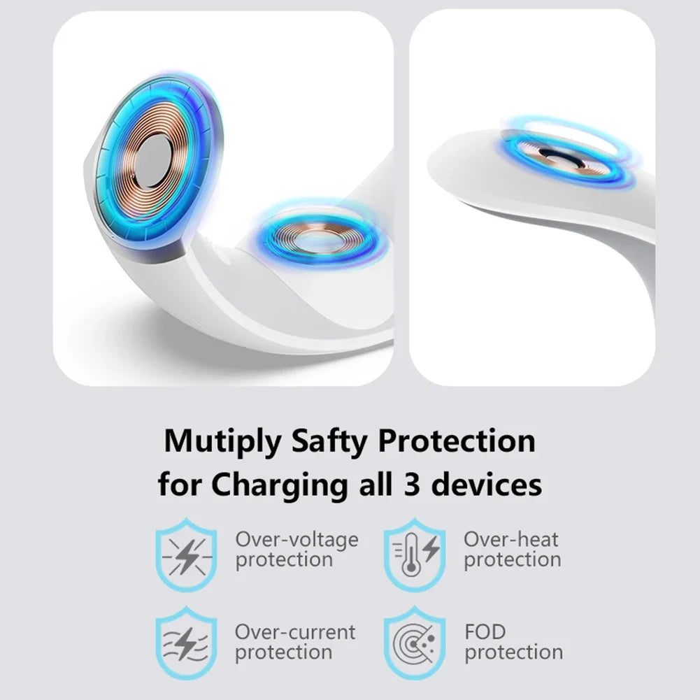 4 in 1 Magnetic Wireless Charger Station