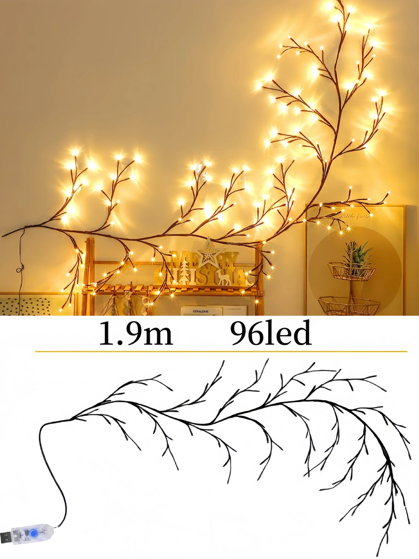 USB Willow Vine Branch Lights