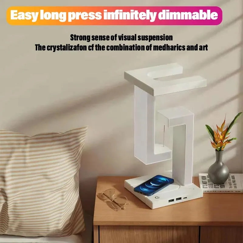 Anti Gravity LED Night Light Charger Pad