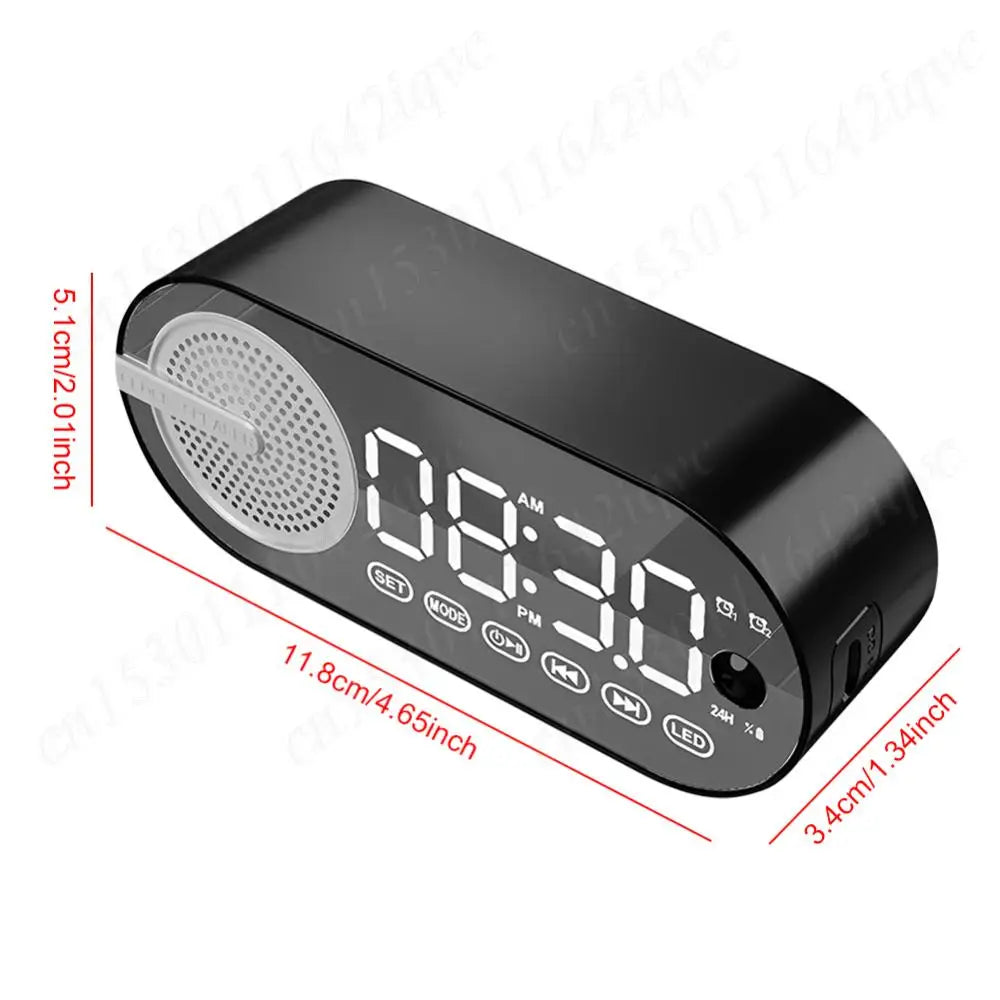 Small Digital Alarm Clock Speaker