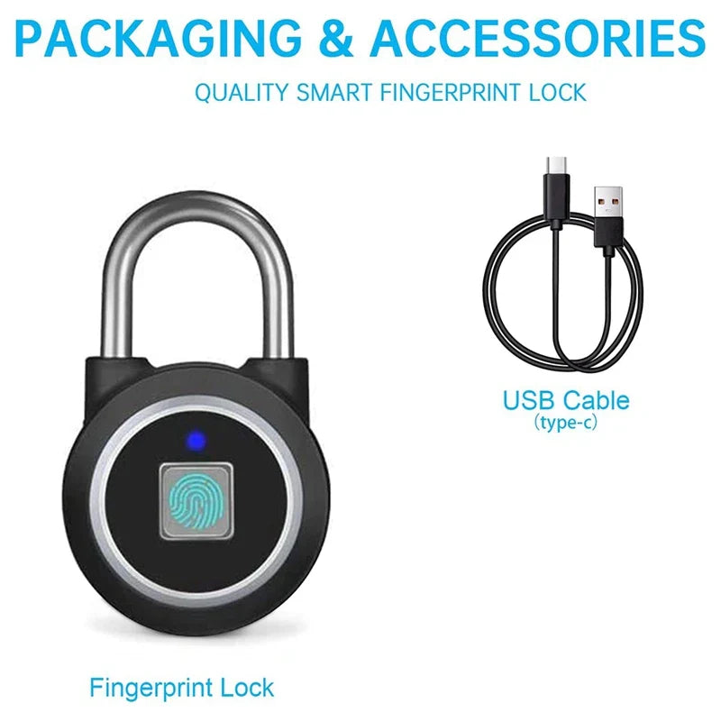 Smart Fingerprint Padlock