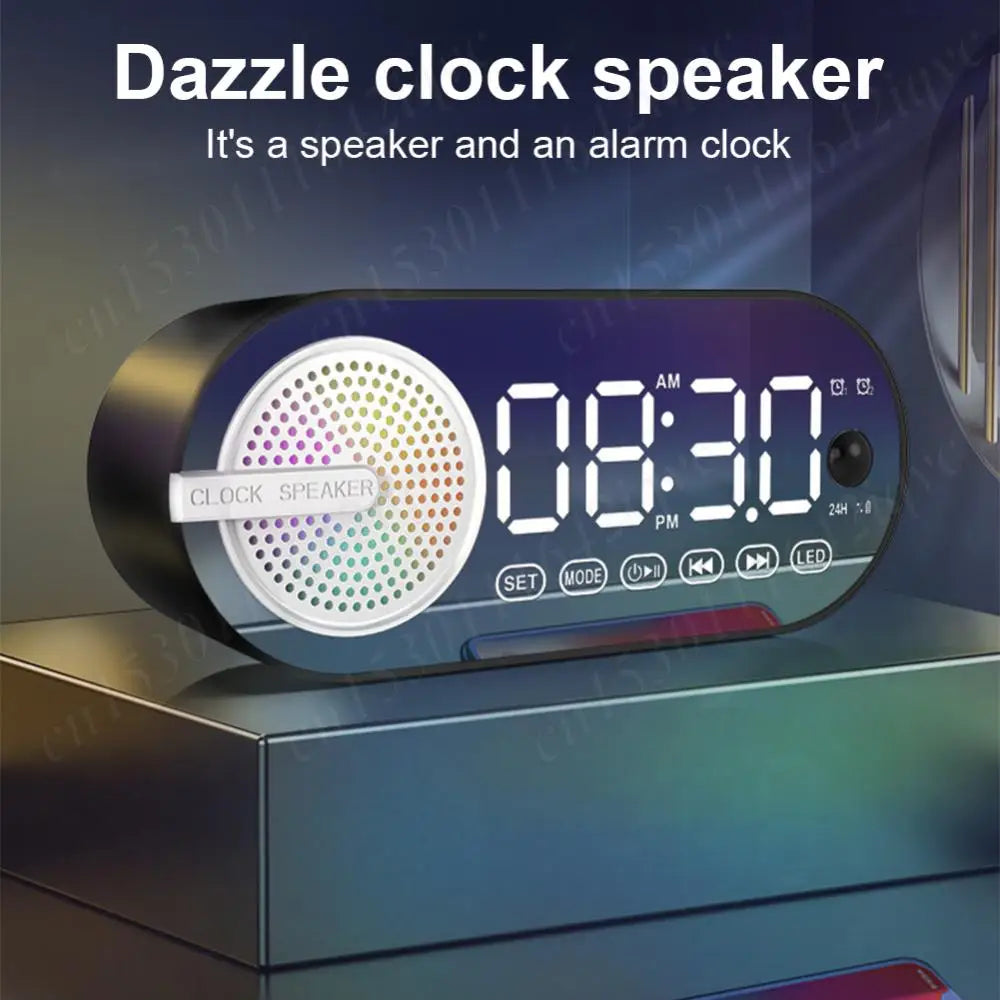 Small Digital Alarm Clock Speaker