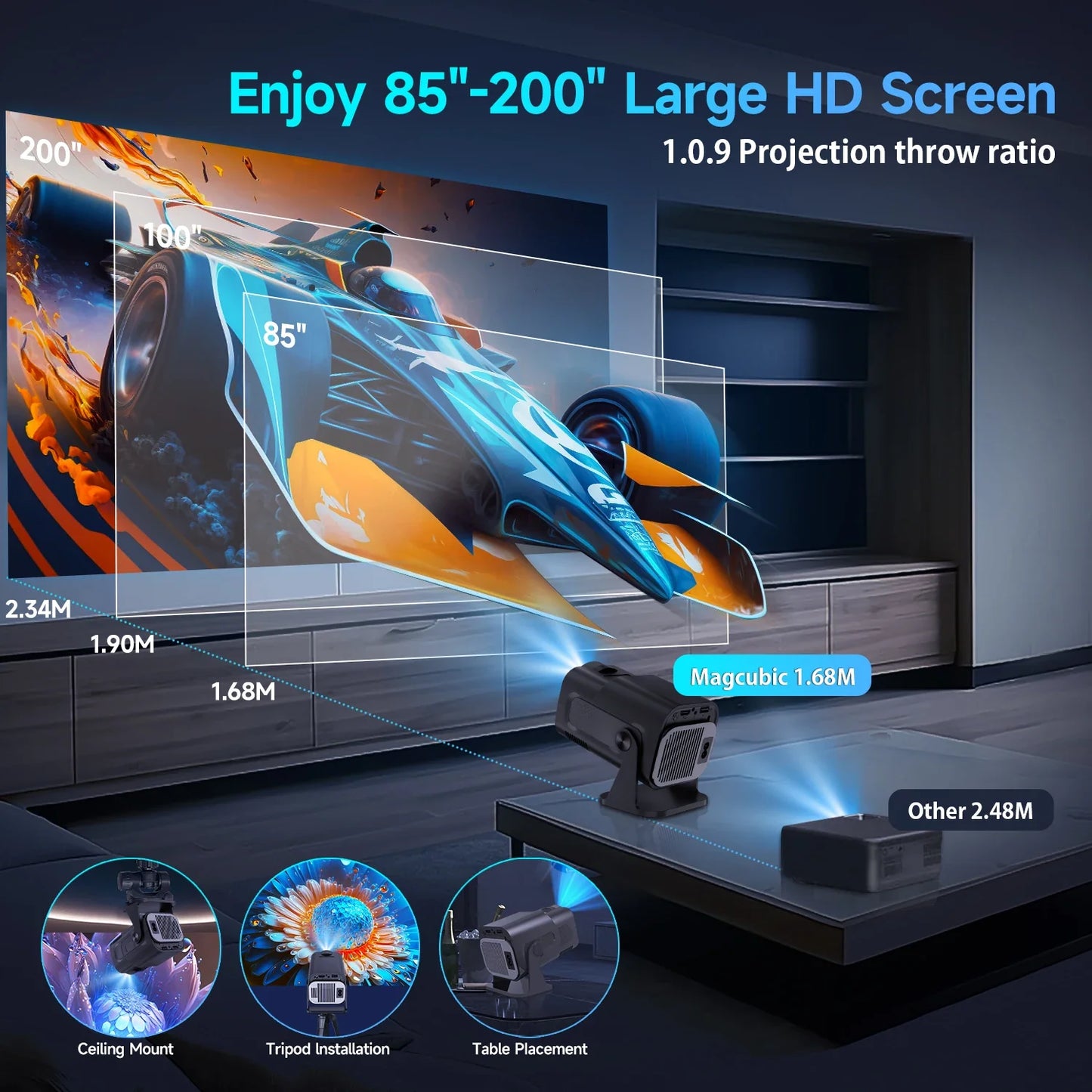 Mini 4K Projector