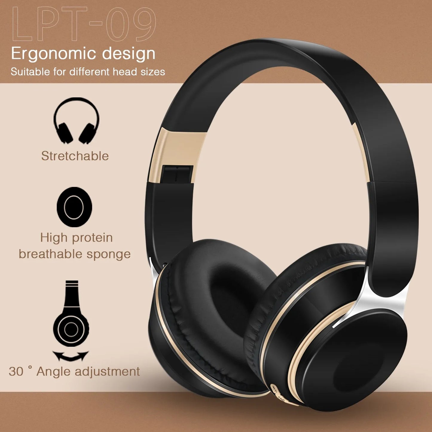 Wireless Bluetooth Headphone