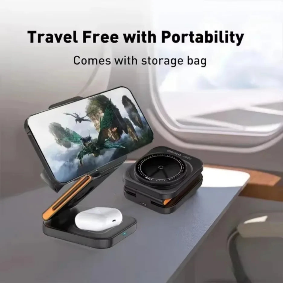 3 In 1 Foldable Charging Station