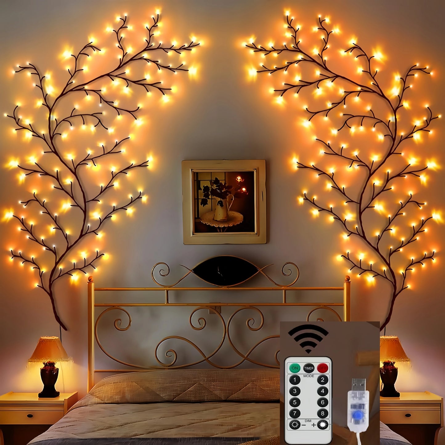 USB Willow Vine Branch Lights