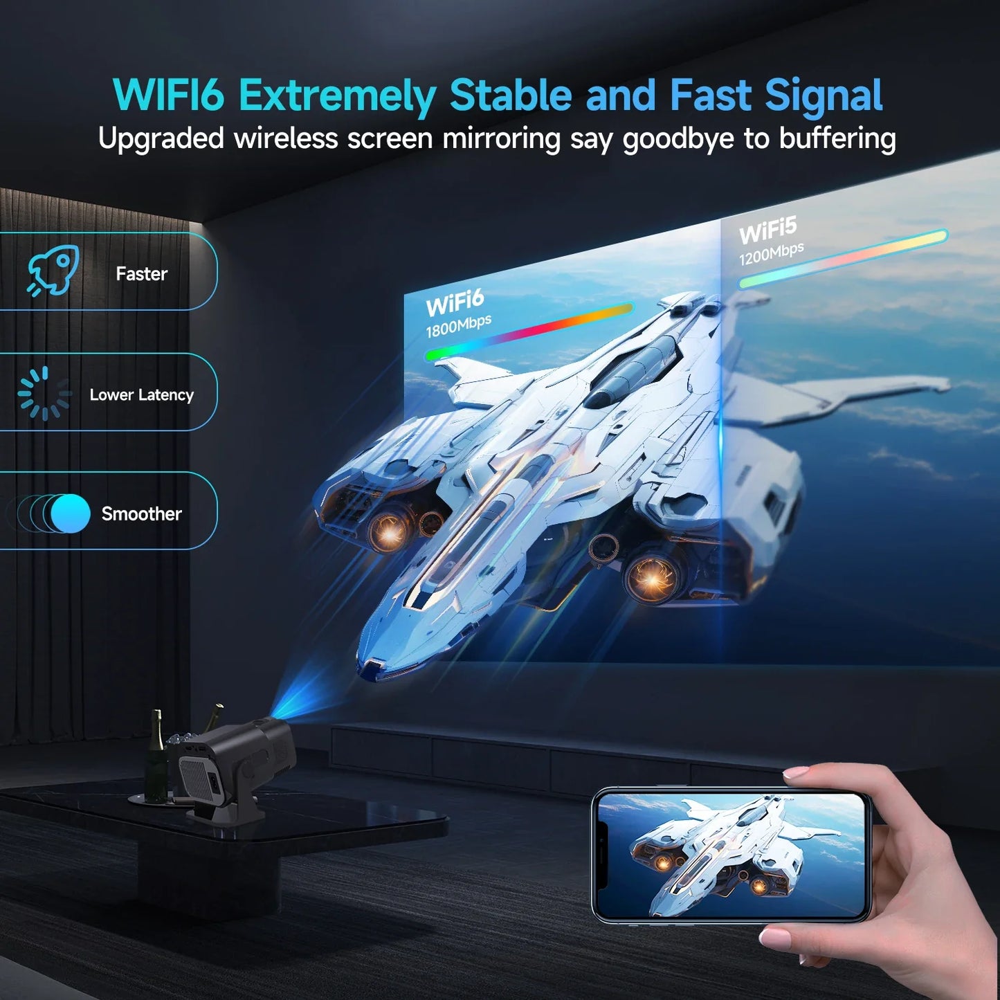 Mini 4K Projector