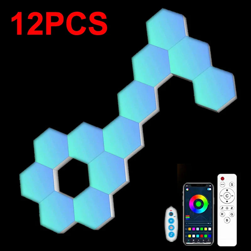 RGB LED Hexagon Light