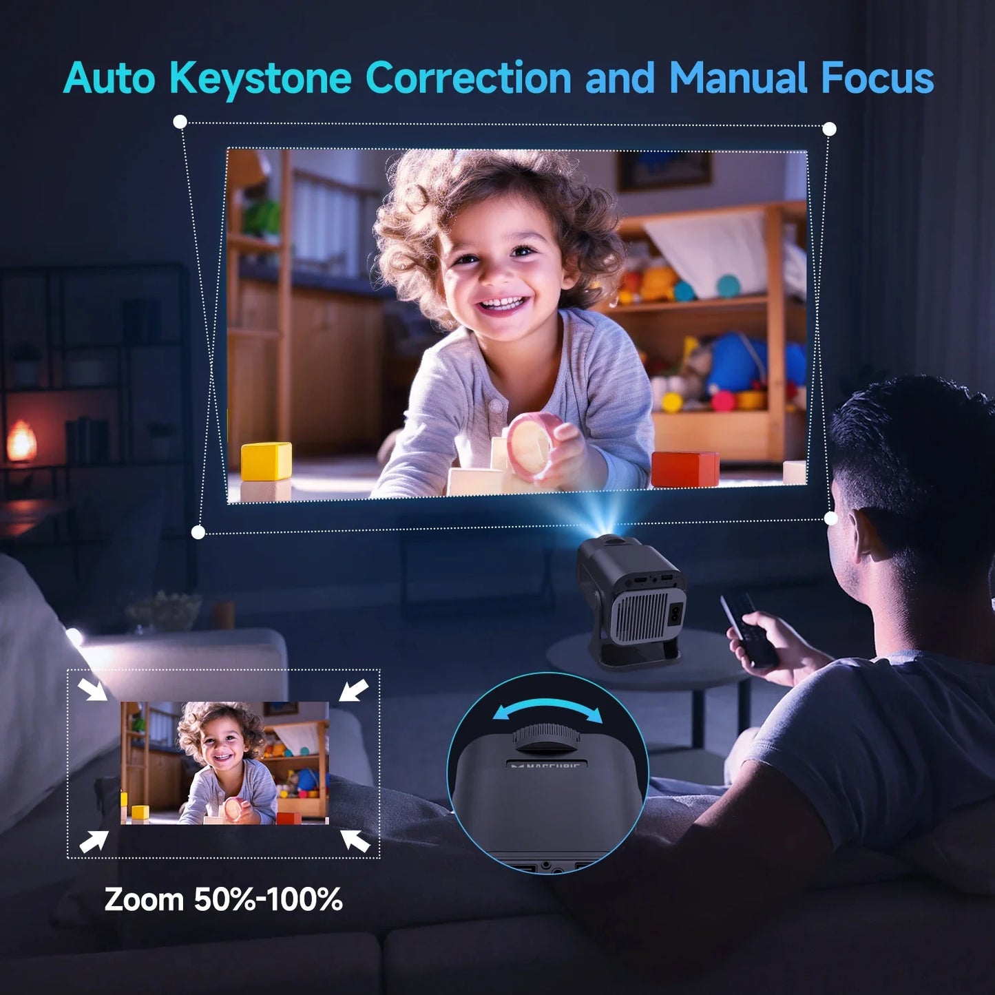 Mini 4K Projector