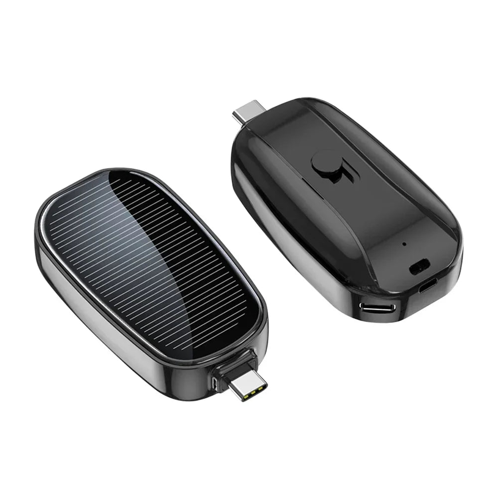 Mini Solar Key Power Bank