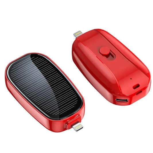 Mini Solar Key Power Bank