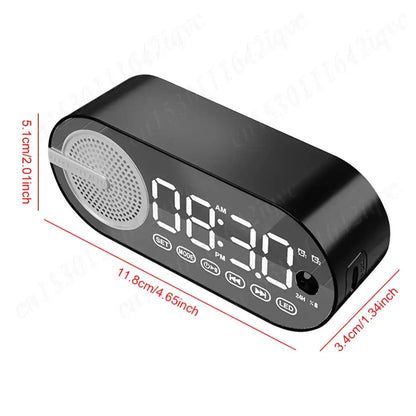 Small Digital Alarm Clock Speaker
