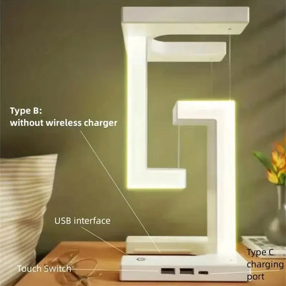 Anti Gravity LED Night Light Charger Pad