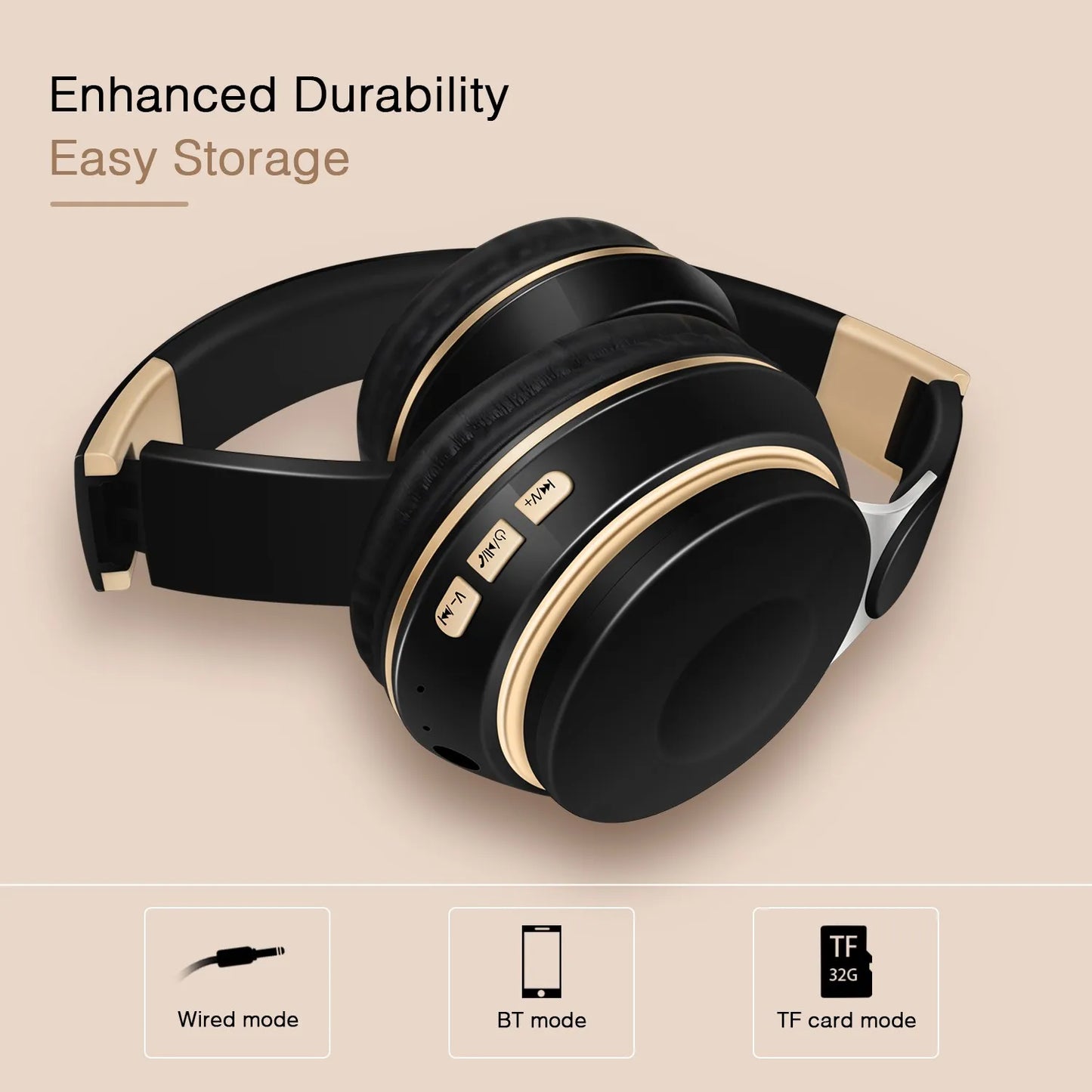 Wireless Bluetooth Headphone